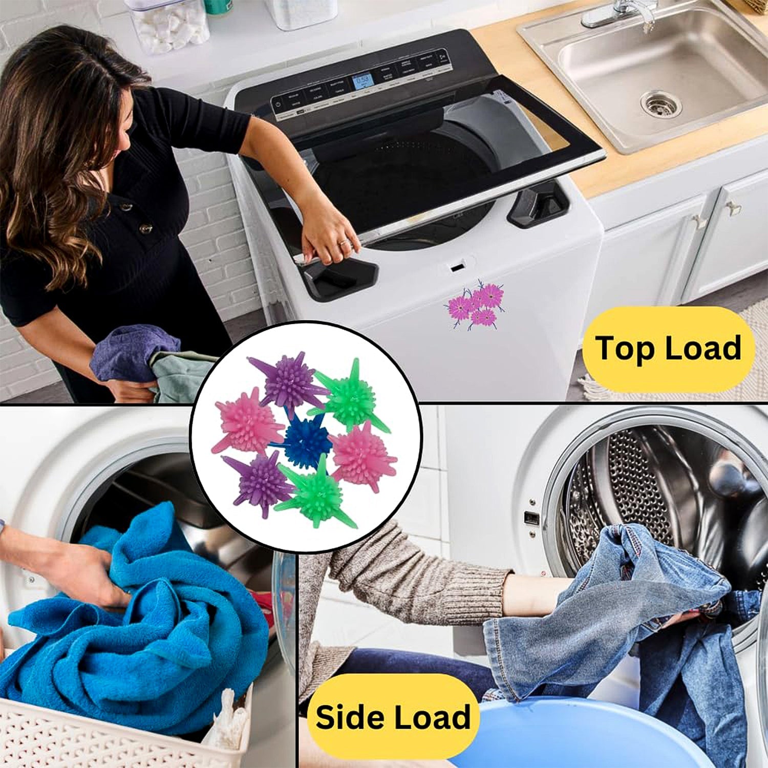 Anti-Tangle Laundry Balls  Anti-Tangle Laundry Balls